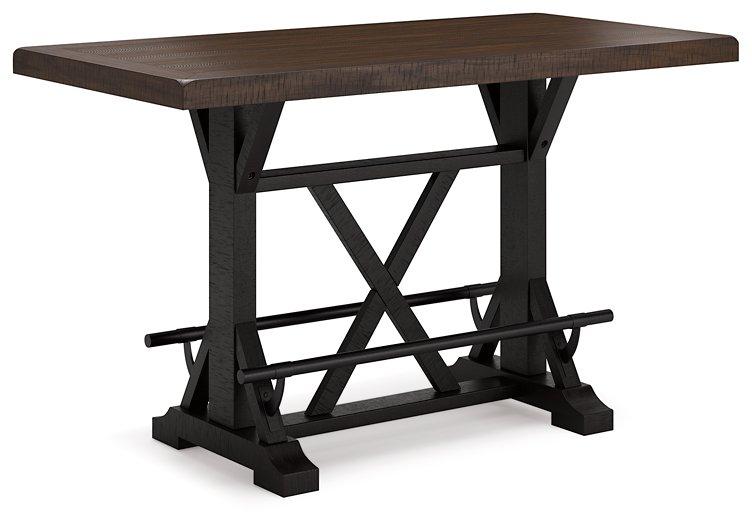 Valebeck Counter Height Dining Table - Vida Furniture (Laredo,TX)