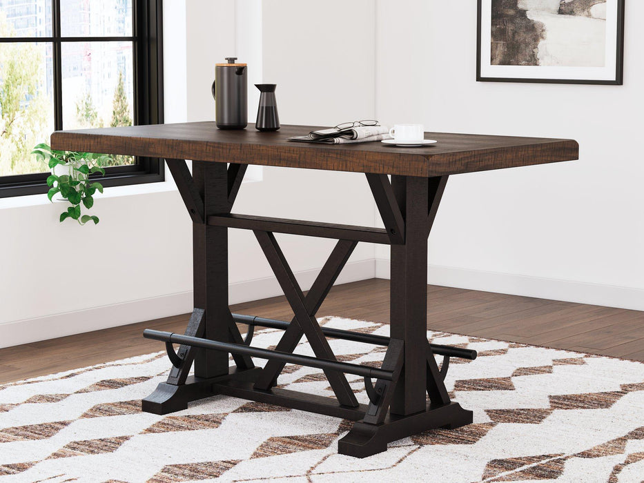 Valebeck Counter Height Dining Table - Vida Furniture (Laredo,TX)