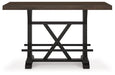 Valebeck Counter Height Dining Table - Vida Furniture (Laredo,TX)