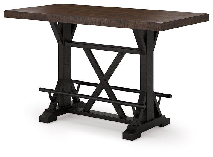 Valebeck Counter Height Dining Table - Vida Furniture (Laredo,TX)