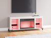 Brollevi 60" TV Stand with Electric Fireplace - Vida Furniture (Laredo,TX)