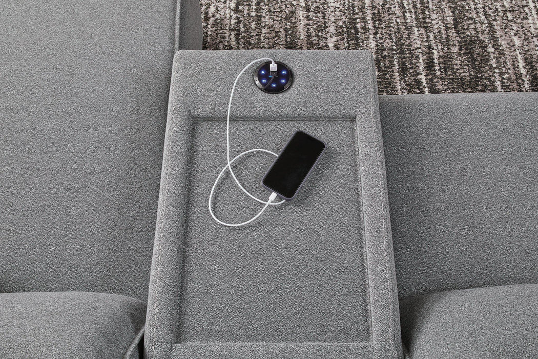 Modmax Power Reclining Sectional - Vida Furniture (Laredo,TX)