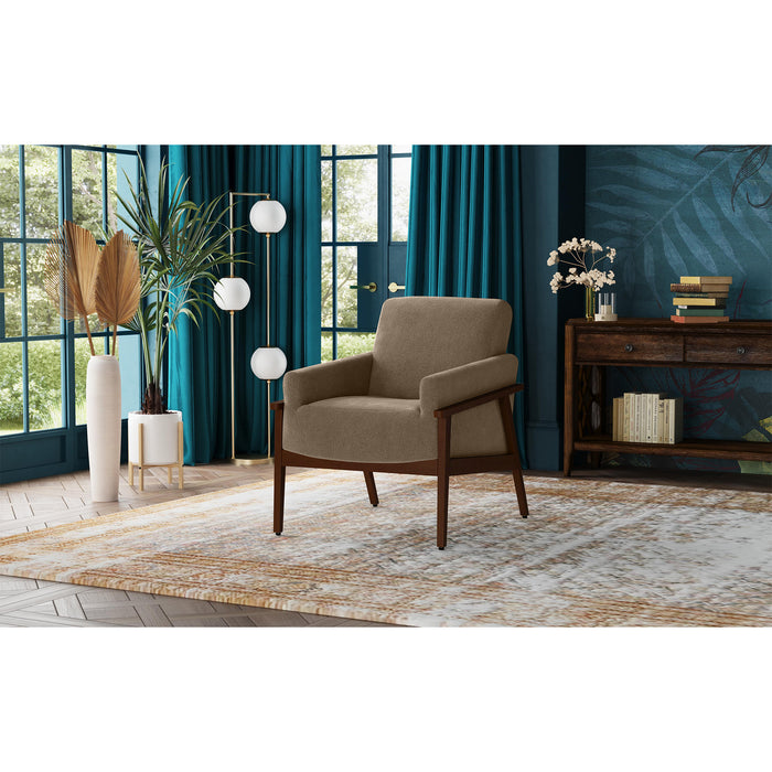 Ava Chair in Langley Cocoa - Vida Furniture (Laredo,TX)