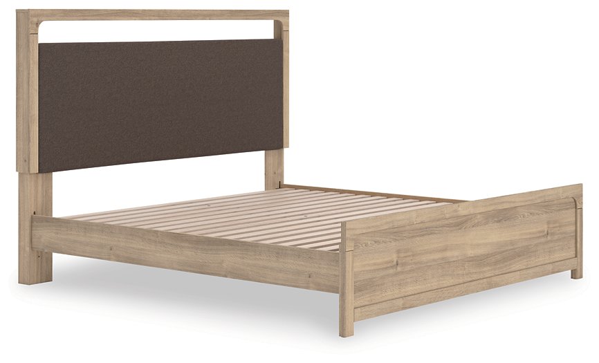 Kinlanni Upholstered Bed - Vida Furniture (Laredo,TX)