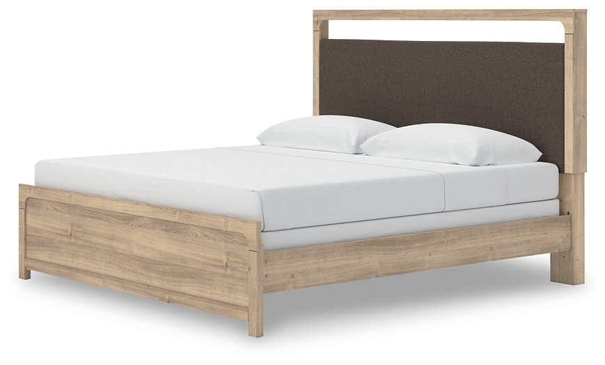 Kinlanni Upholstered Bed - Vida Furniture (Laredo,TX)