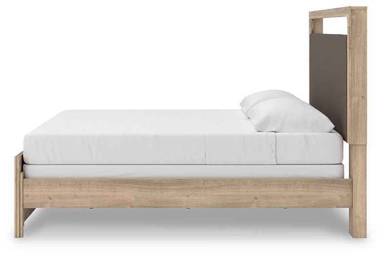 Kinlanni Upholstered Bed - Vida Furniture (Laredo,TX)