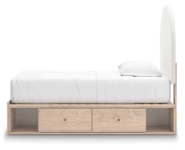 Arloster Upholstered Bed - Vida Furniture (Laredo,TX)