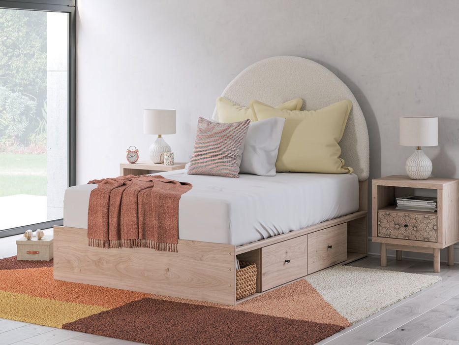 Arloster Upholstered Bed - Vida Furniture (Laredo,TX)