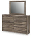 Elbrim Dresser and Mirror - Vida Furniture (Laredo,TX)