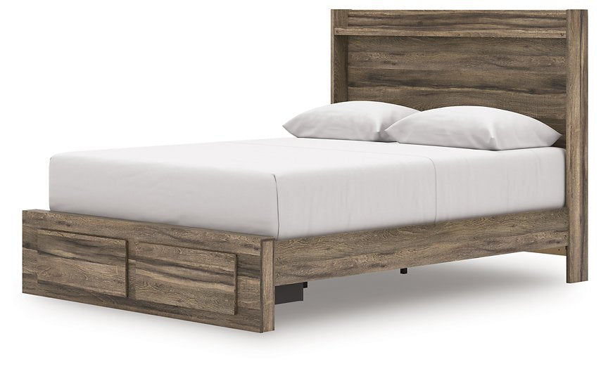 Elbrim Panel Storage Bed - Vida Furniture (Laredo,TX)