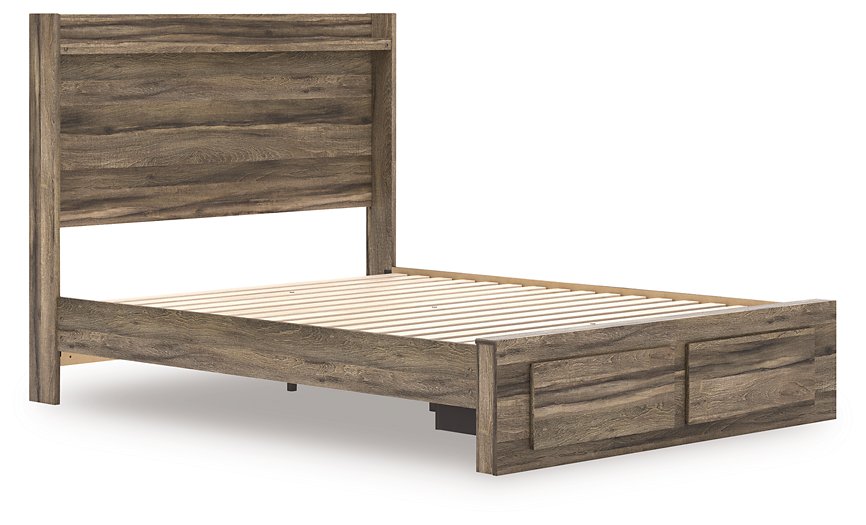 Elbrim Panel Storage Bed - Vida Furniture (Laredo,TX)