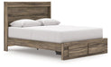 Elbrim Panel Storage Bed - Vida Furniture (Laredo,TX)