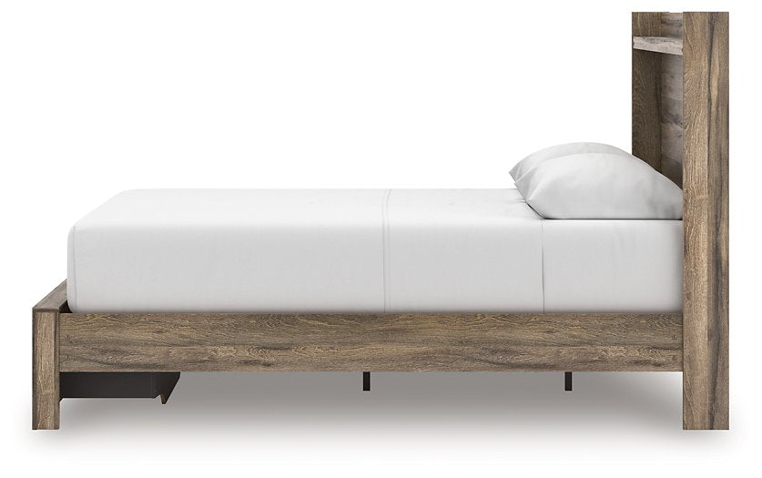 Elbrim Panel Storage Bed - Vida Furniture (Laredo,TX)