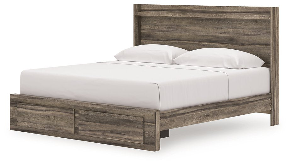 Elbrim Panel Storage Bed - Vida Furniture (Laredo,TX)