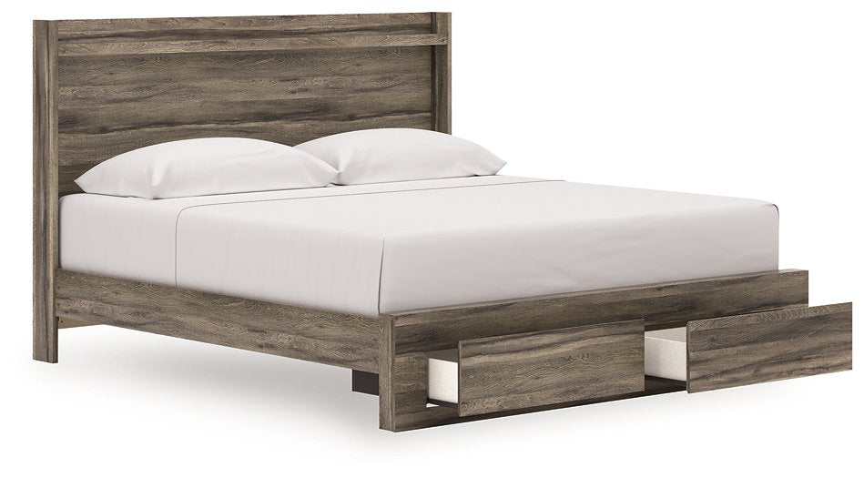 Elbrim Panel Storage Bed - Vida Furniture (Laredo,TX)