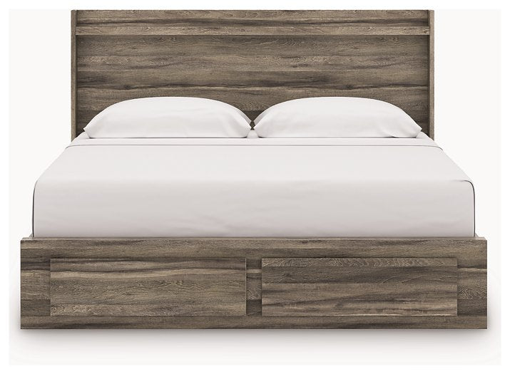 Elbrim Panel Storage Bed - Vida Furniture (Laredo,TX)