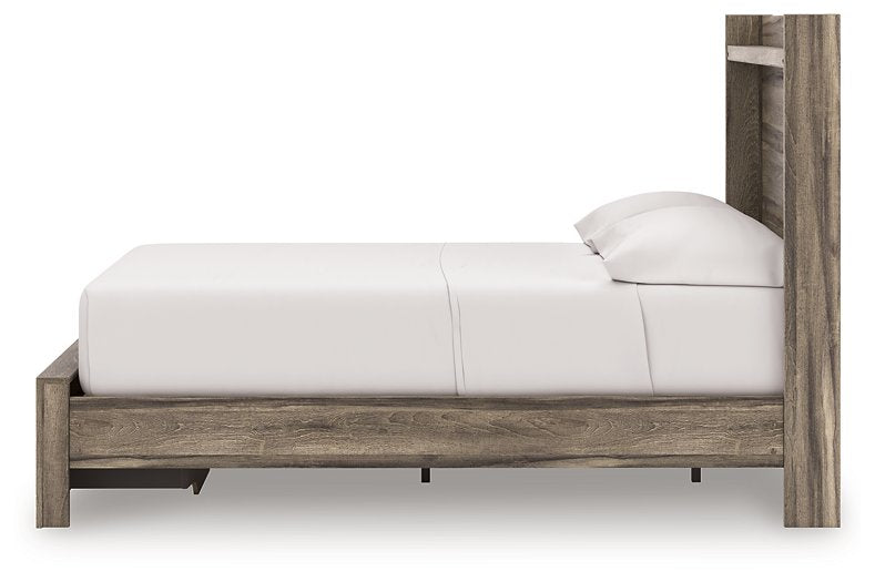 Elbrim Panel Storage Bed - Vida Furniture (Laredo,TX)