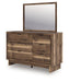Chirason Dresser and Mirror - Vida Furniture (Laredo,TX)