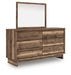 Chirason Dresser and Mirror - Vida Furniture (Laredo,TX)