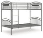 Lanceburg Bunk Bed with Ladder - Vida Furniture (Laredo,TX)