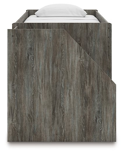 Frandern Loft Bed with Drawer Storage - Vida Furniture (Laredo,TX)