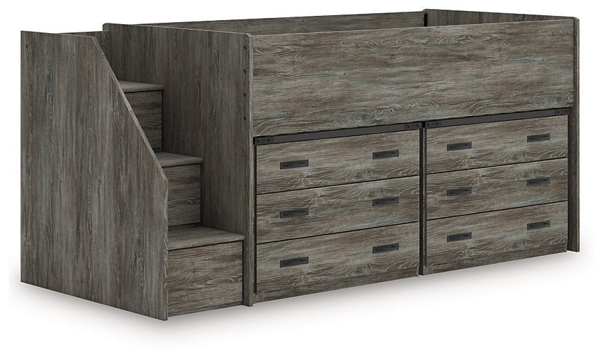 Frandern Loft Bed with Drawer Storage - Vida Furniture (Laredo,TX)