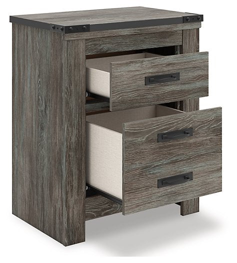 Frandern Nightstand - Vida Furniture (Laredo,TX)