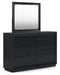 Londer Dresser and Mirror - Vida Furniture (Laredo,TX)