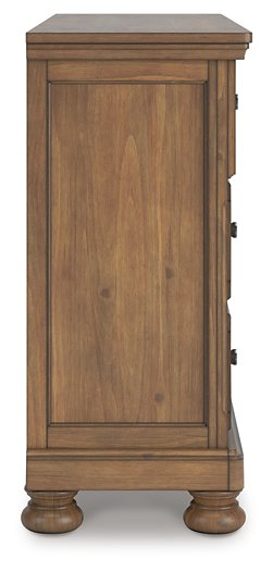 Feddinger Dresser and Mirror - Vida Furniture (Laredo,TX)