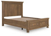 Feddinger Panel Storage Bed - Vida Furniture (Laredo,TX)