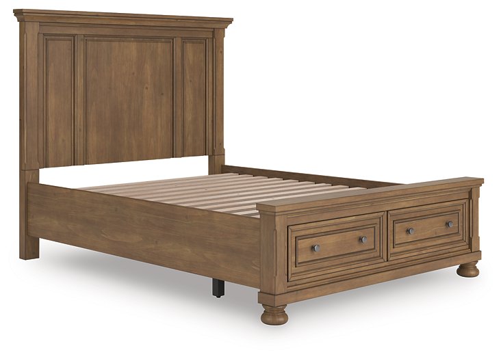 Feddinger Panel Storage Bed - Vida Furniture (Laredo,TX)