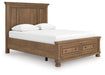 Feddinger Panel Storage Bed - Vida Furniture (Laredo,TX)