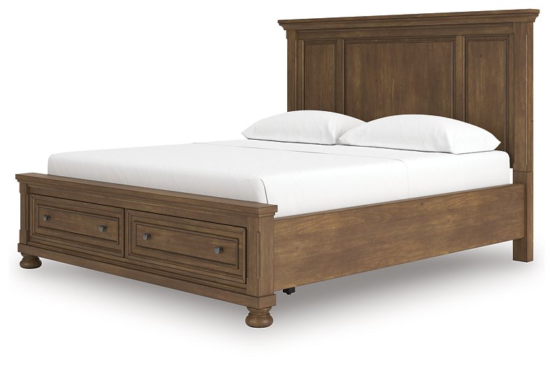 Feddinger Panel Storage Bed - Vida Furniture (Laredo,TX)