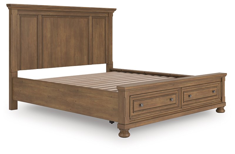 Feddinger Panel Storage Bed - Vida Furniture (Laredo,TX)