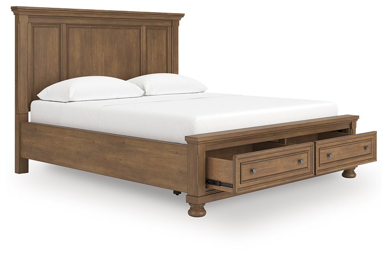 Feddinger Panel Storage Bed - Vida Furniture (Laredo,TX)