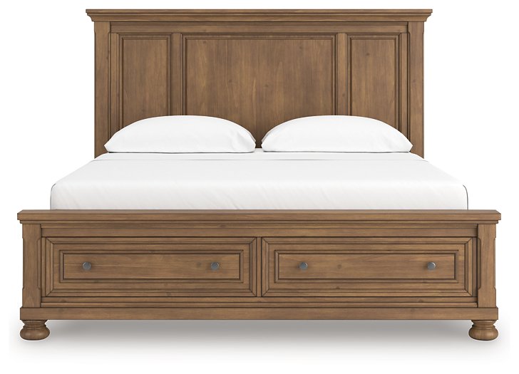 Feddinger Panel Storage Bed - Vida Furniture (Laredo,TX)