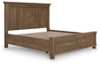 Feddinger Panel Storage Bed - Vida Furniture (Laredo,TX)