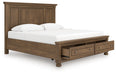 Feddinger Panel Storage Bed - Vida Furniture (Laredo,TX)