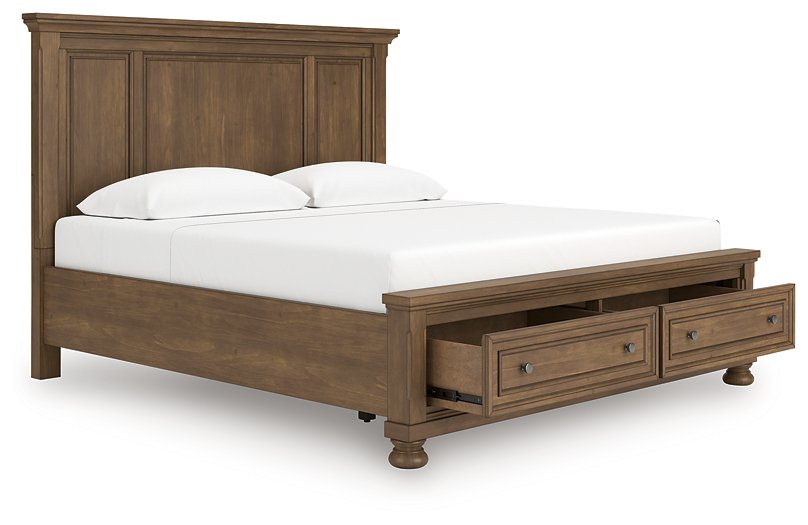 Feddinger Panel Storage Bed - Vida Furniture (Laredo,TX)