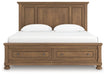 Feddinger Panel Storage Bed - Vida Furniture (Laredo,TX)