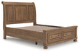 Feddinger Panel Storage Bed - Vida Furniture (Laredo,TX)
