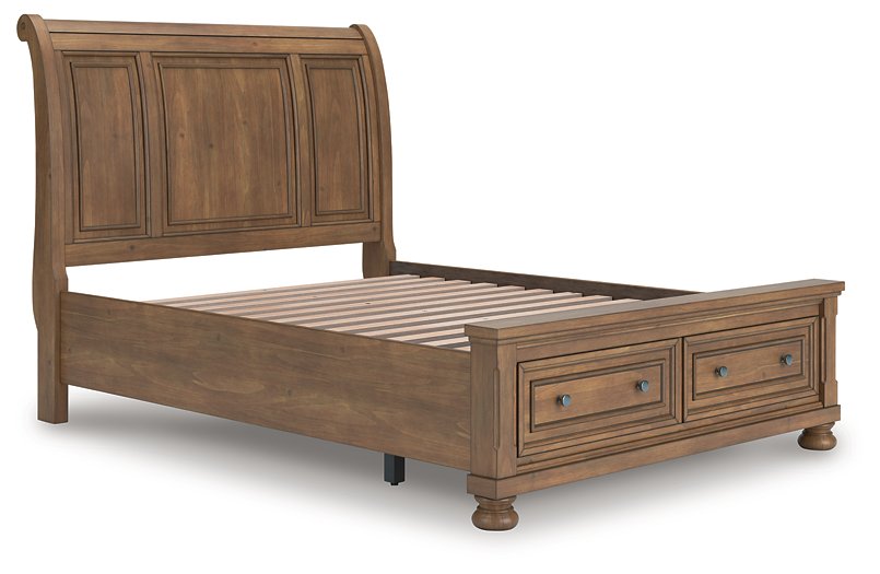 Feddinger Panel Storage Bed - Vida Furniture (Laredo,TX)