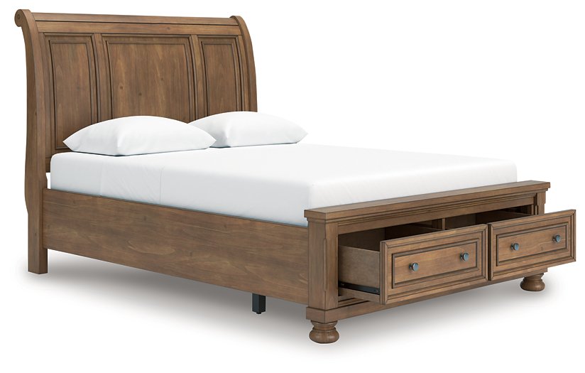 Feddinger Panel Storage Bed - Vida Furniture (Laredo,TX)