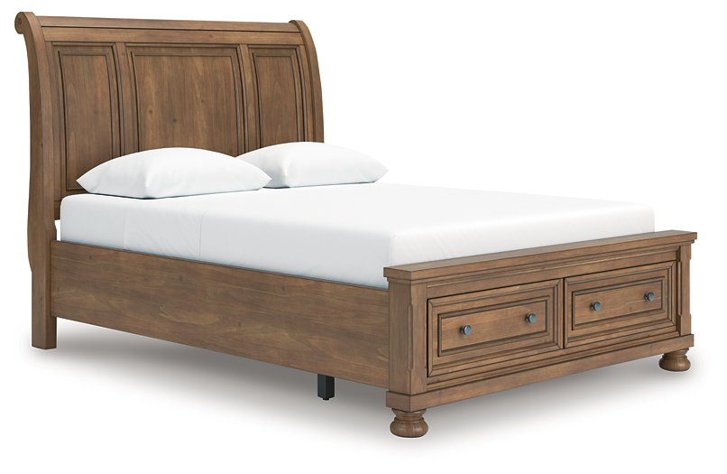 Feddinger Panel Storage Bed - Vida Furniture (Laredo,TX)