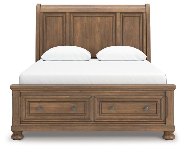 Feddinger Panel Storage Bed - Vida Furniture (Laredo,TX)