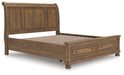 Feddinger Panel Storage Bed - Vida Furniture (Laredo,TX)
