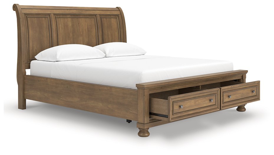 Feddinger Panel Storage Bed - Vida Furniture (Laredo,TX)