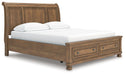 Feddinger Panel Storage Bed - Vida Furniture (Laredo,TX)