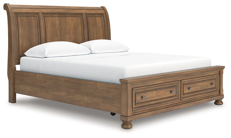 Feddinger Panel Storage Bed - Vida Furniture (Laredo,TX)