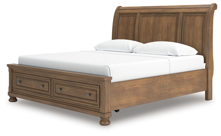 Feddinger Panel Storage Bed - Vida Furniture (Laredo,TX)